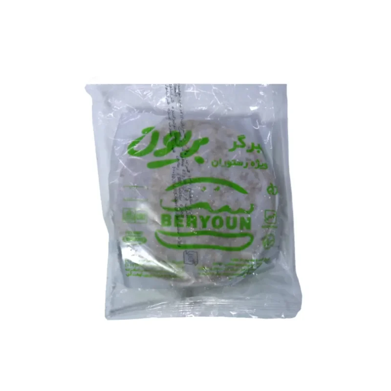 همبرگر ممتاز ویژه رستوران 120گرمی
