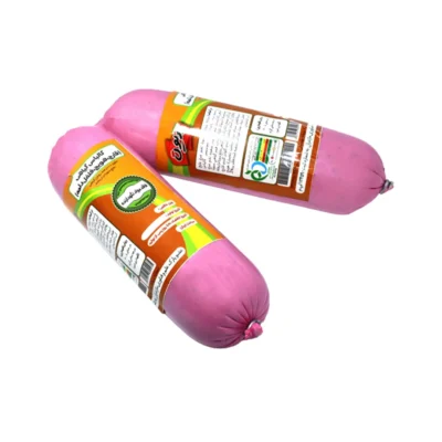 سجق عائلي نباتي بريون (فطر، جزر، فلفل رومي)