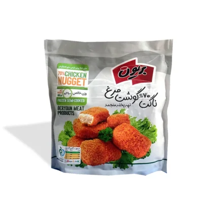 ناگت مرغ 70% (900 گرمی) بریون