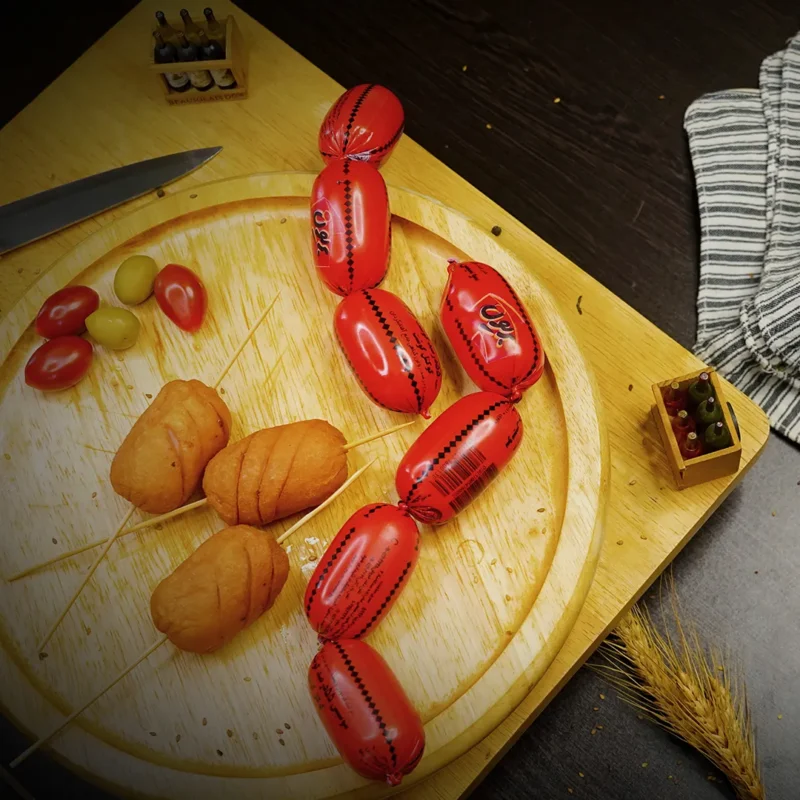 سوسیس 55%گوشت قرمز (کوکتل گوشت) - تصویر 2